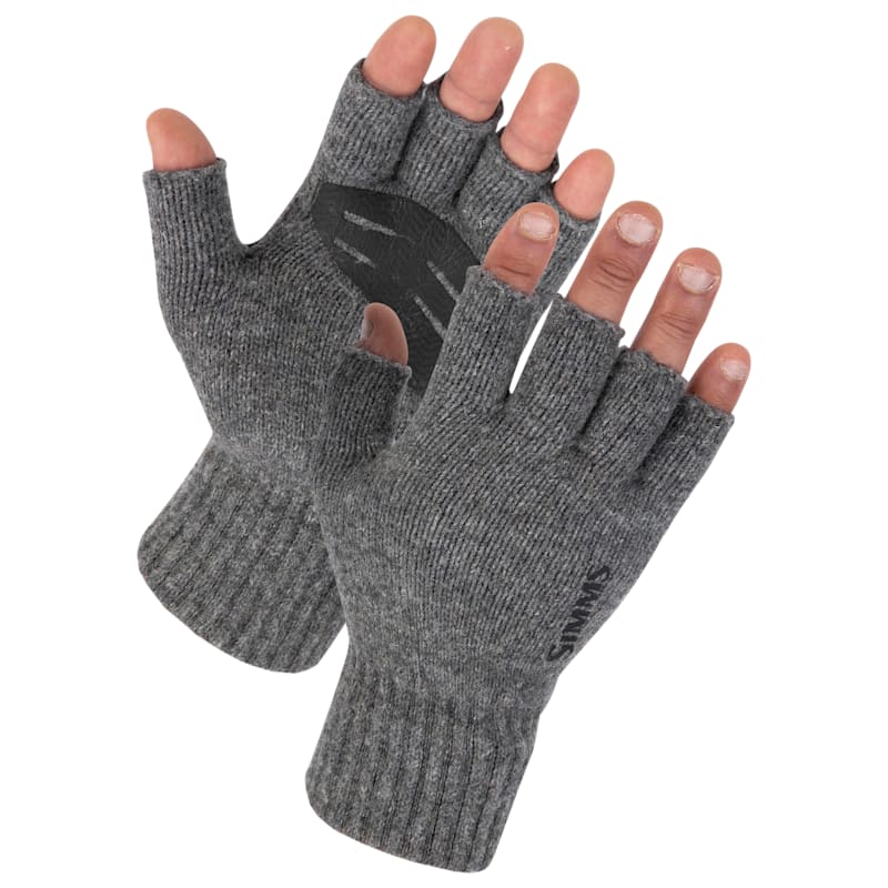 Simms Wool Half-Finger Mitts