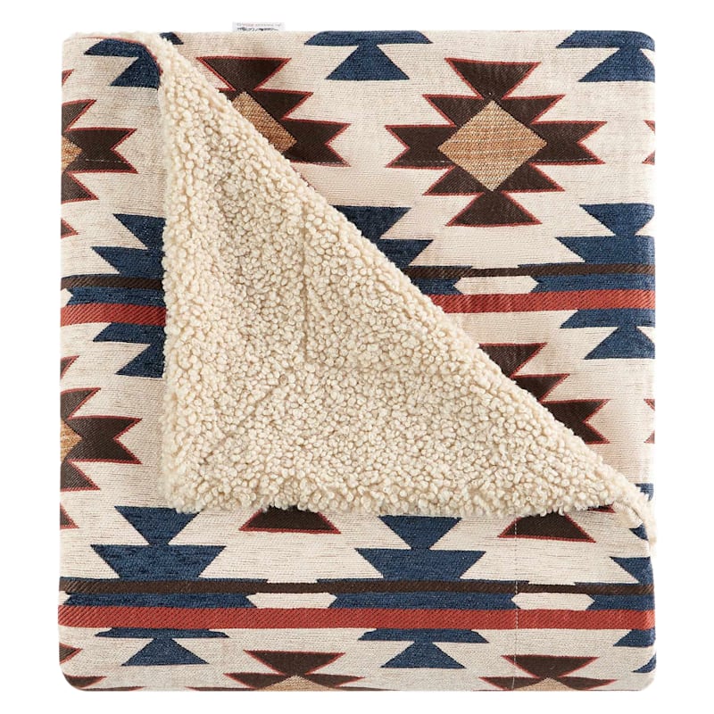 HiEnd Accents Mariella Chenille Teddy-Back Throw
