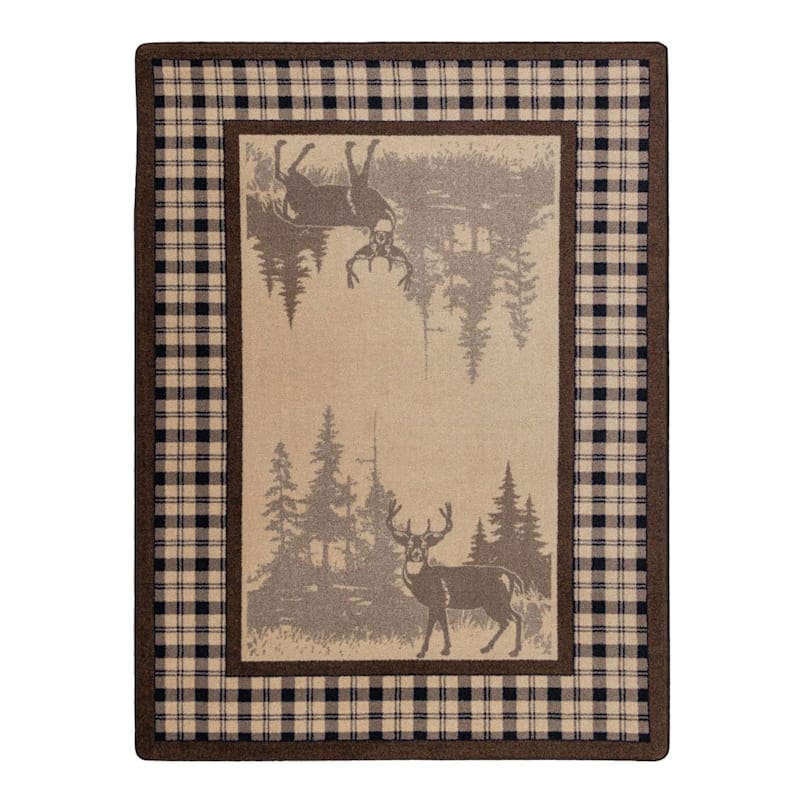 American Dakota Dapper Whitetail Area Rug