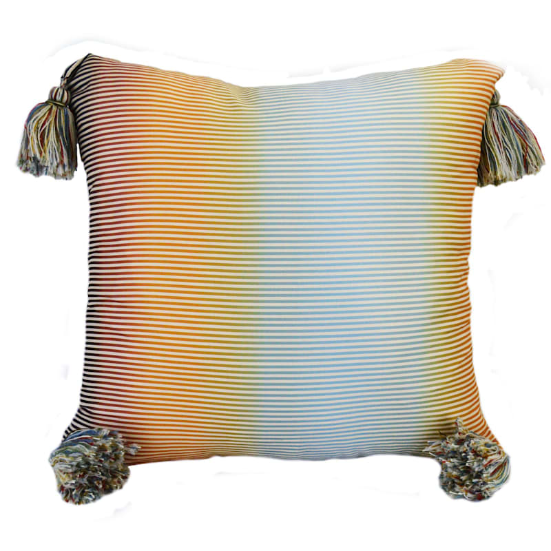Donna Sharp Nature's Collage Bedding Collection Ombre Tassel Pillow