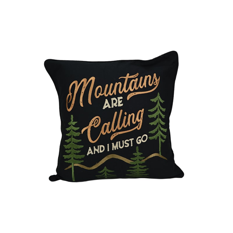 Donna Sharp Bear Journey Bedding Collection Mountains Decorative Pillow