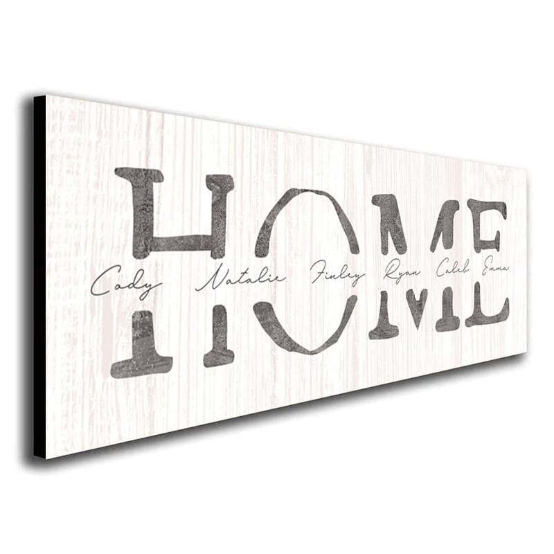 Scott Kennedy Personalized Home Block Mount Wall Decor