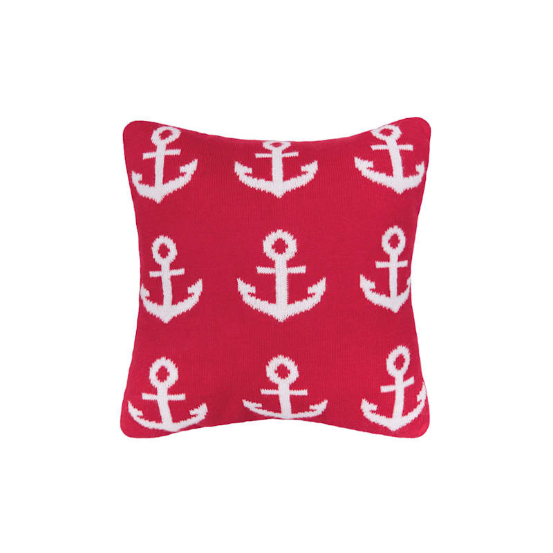 C&F Home Anchor Knitted Throw Pillow