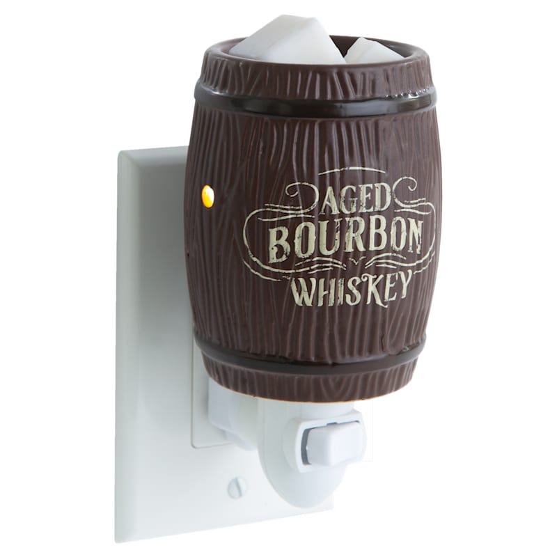 Candle Warmers Etc. Bourbon Barrel Pluggable Fragrance Warmer