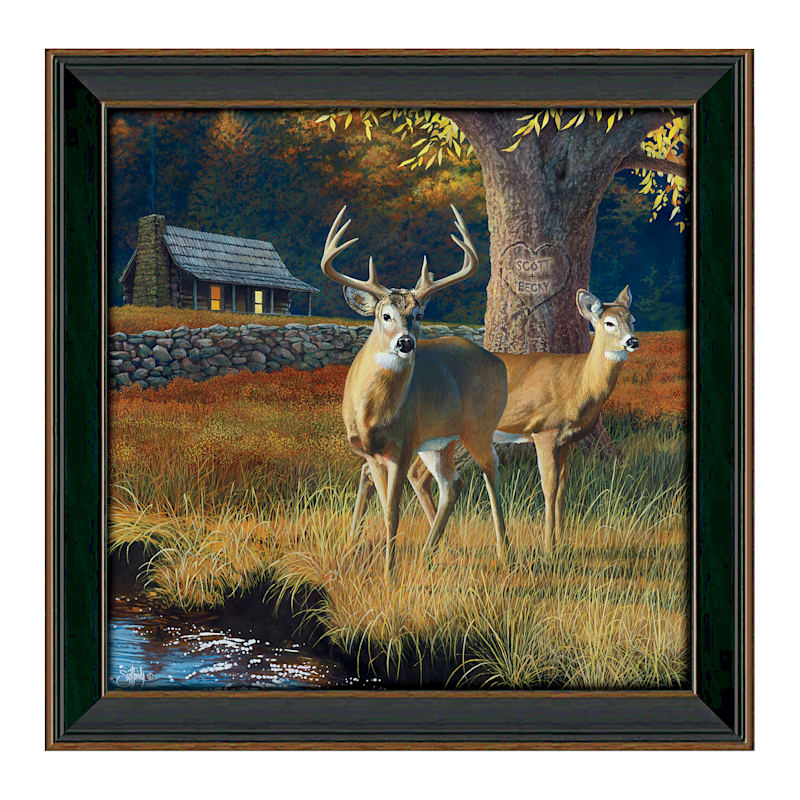 Whitetail Morning Glassless Personalized Artwork by Scott Kennedy