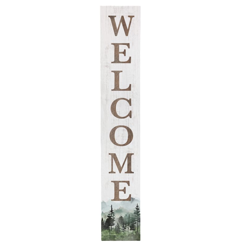 Sincere Surroundings Forest Welcome Porch Sign
