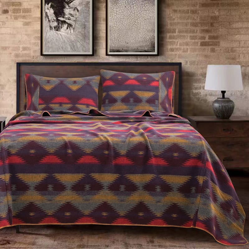 Paseo Road Gila Wool-Blend Blanket Set