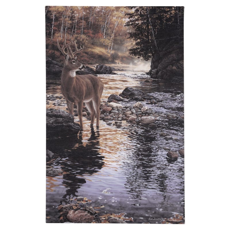 Open Road Brands Creek Canvas Wall Decor