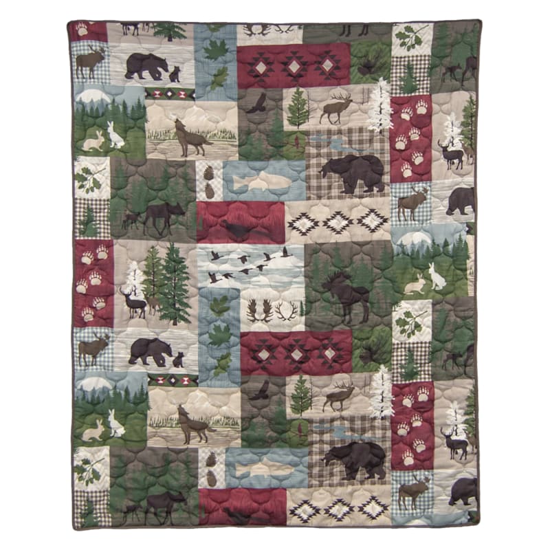 Donna Sharp Montana Forest Reversible Throw
