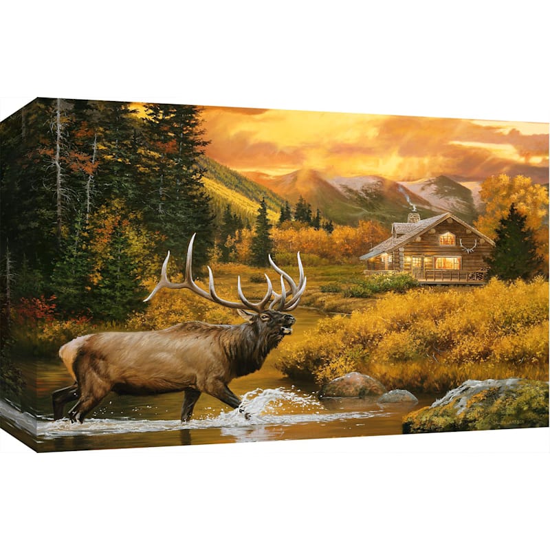Rocky Mountain Publishing Golden Hour Canvas Giclee by Dallen Lambson