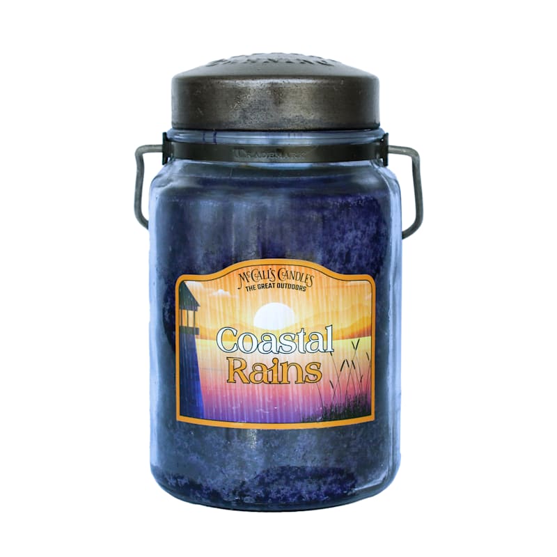 McCall's Candles Coastal Rains Classic Jar Candle