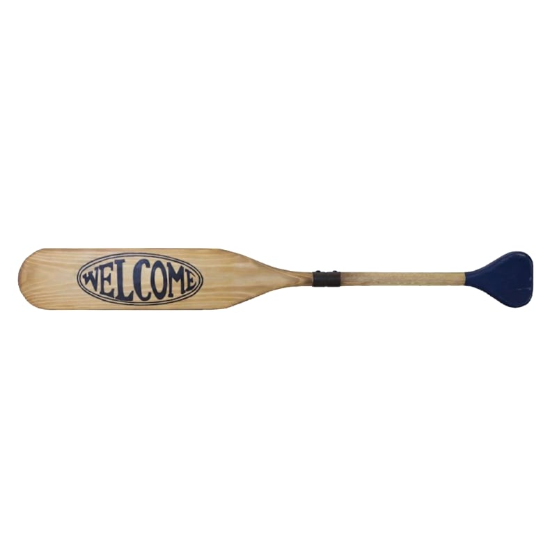 Melrose Wooden Oar Welcome Sign