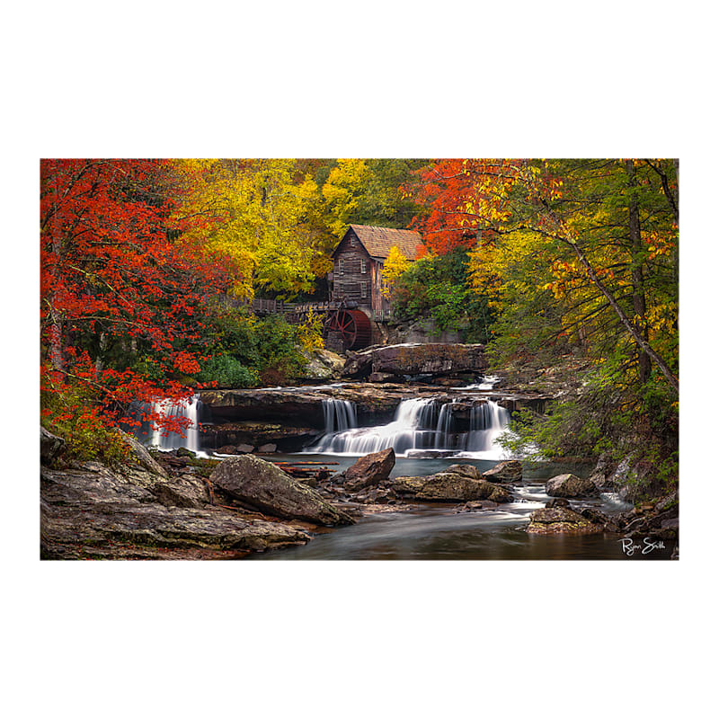 Rocky Mountain Publishing Babcock Mill Stretched Canvas Giclee Wall Art