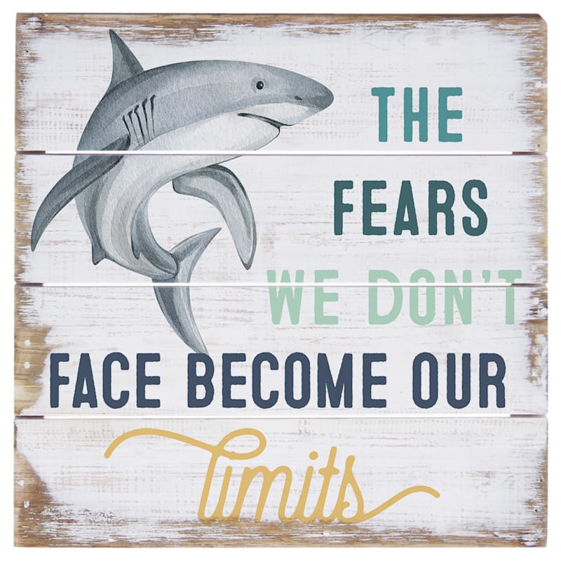 Sincere Surroundings The Fears We Don't Face Perfect Pallet Petite Sign