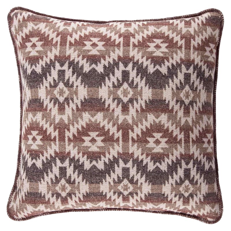 Paseo Road Mesa Wool-Blend Square Pillow