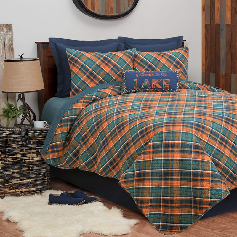 C&F Home Troy Plaid Bedding Collection Quilt Set