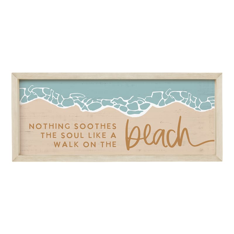 Sincere Surroundings Beach Shoreline Farmhouse Frame