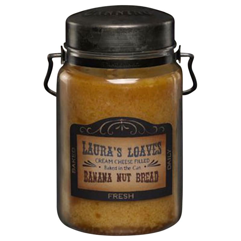 McCall's Banana Nut Bread Classic Jar Candle