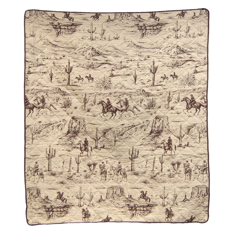 Donna Sharp Cowboy Throw