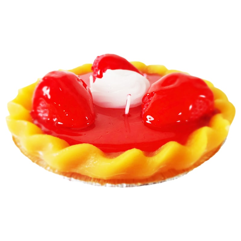 The Candle Cottage Strawberry Pie Candle