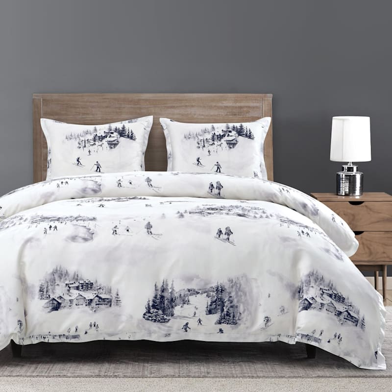 HiEnd Accents Ski Life Eucalyptus Comforter Set