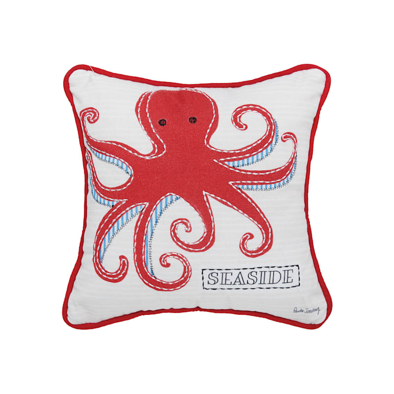 C&F Home Octopus Seaside Pillow