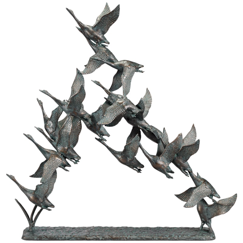 San Pacific International Flocks Of Ducks Sculpture