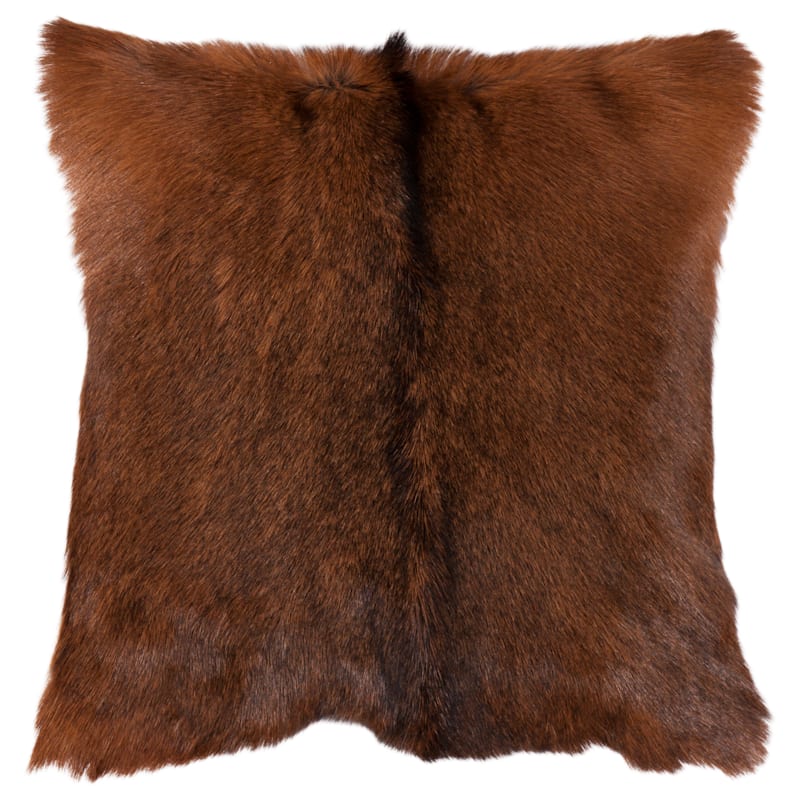 HiEnd Accents Hide Axis Deer Design Throw Pillow