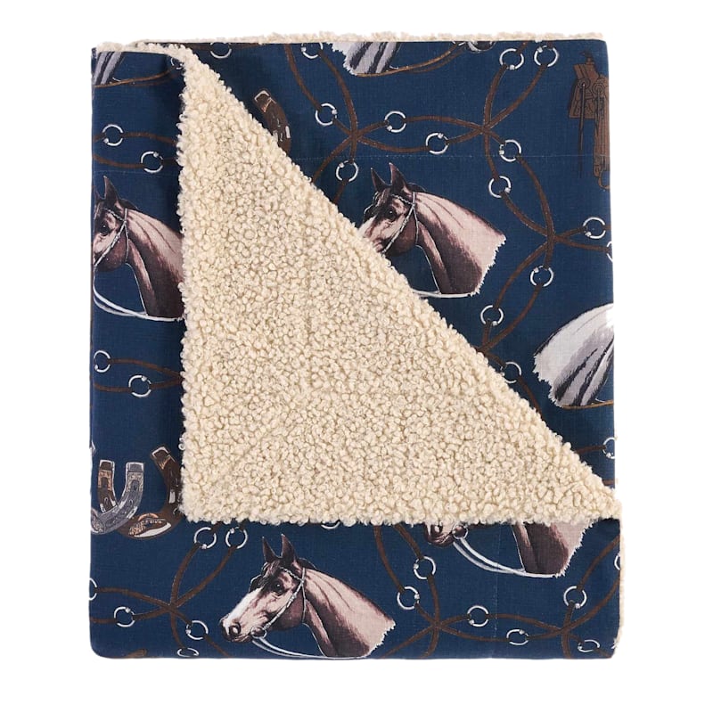 HiEnd Accents Saratoga Teddy-Back Throw