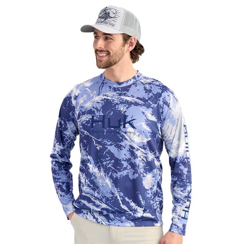 Huk Pursuit Mossy Oak Long-Sleeve T-Shirt