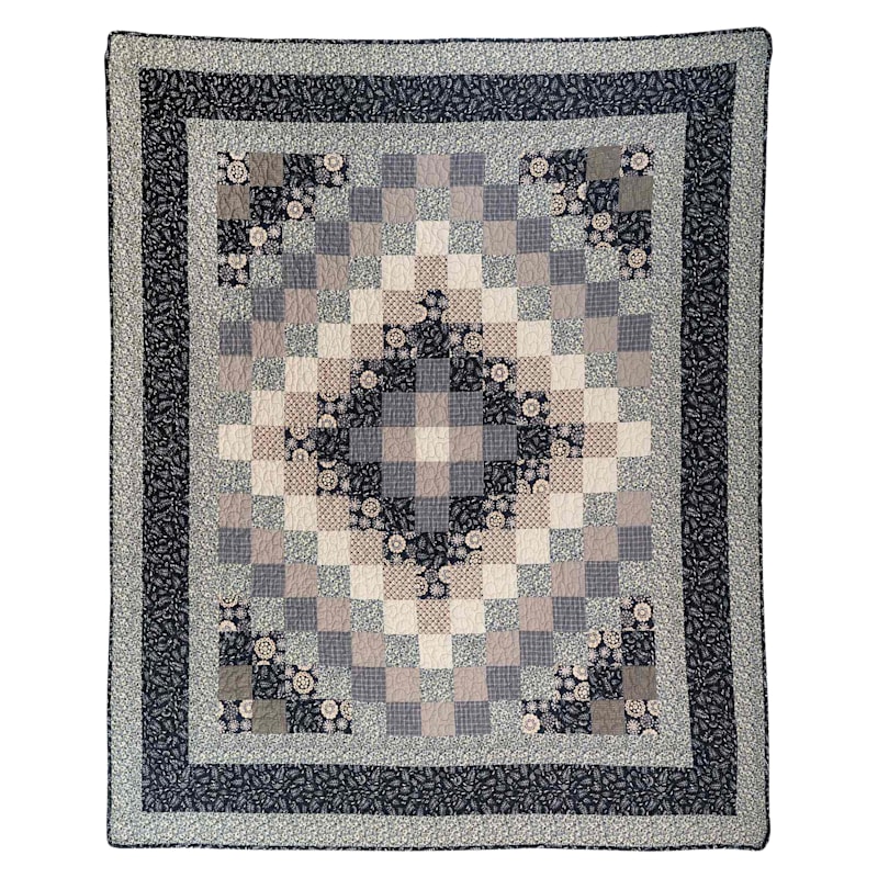Donna Sharp Lexington Trip Cotton Quilted Throw Blanket