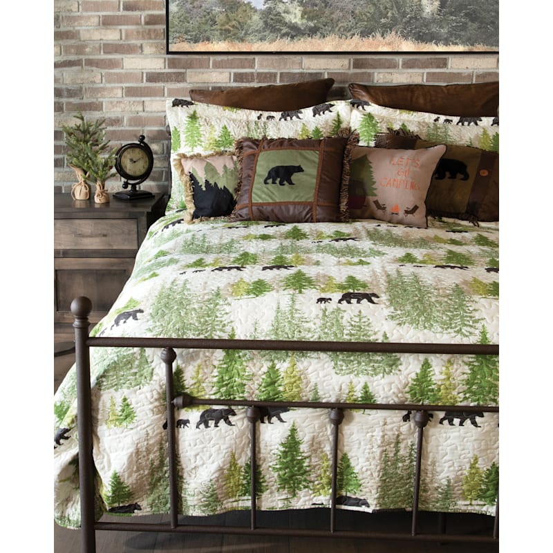 Carstens, Inc. Pine Wilderness Quilt Set