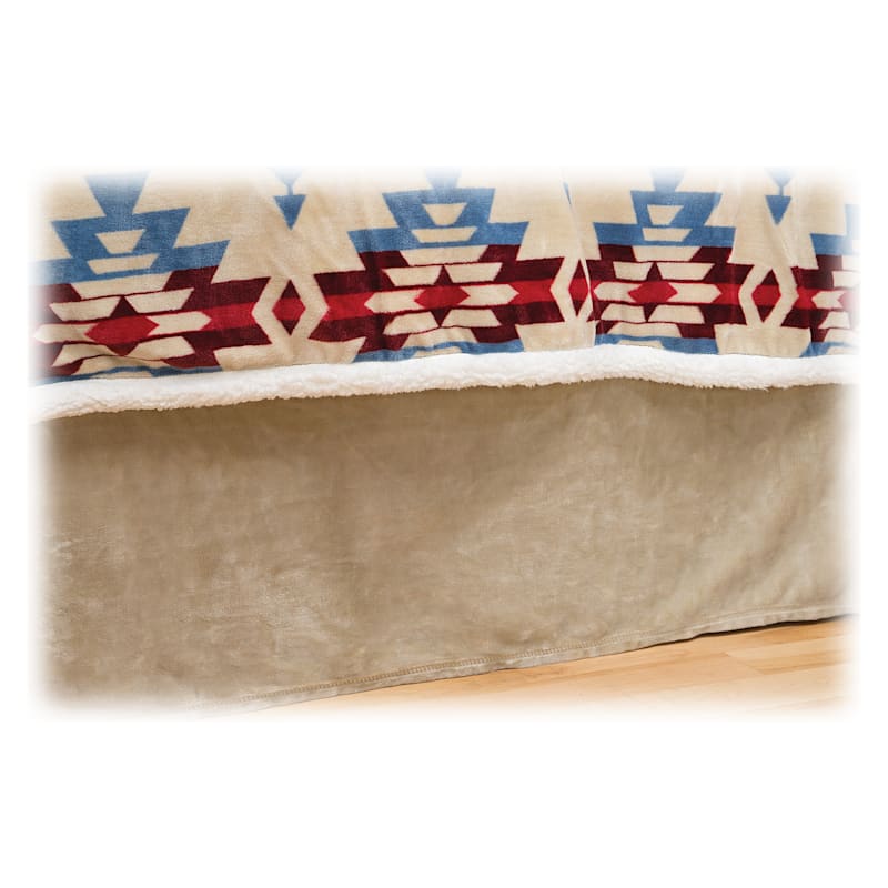 Carstens, Inc. Blue River Southwest Collection Bed Skirt