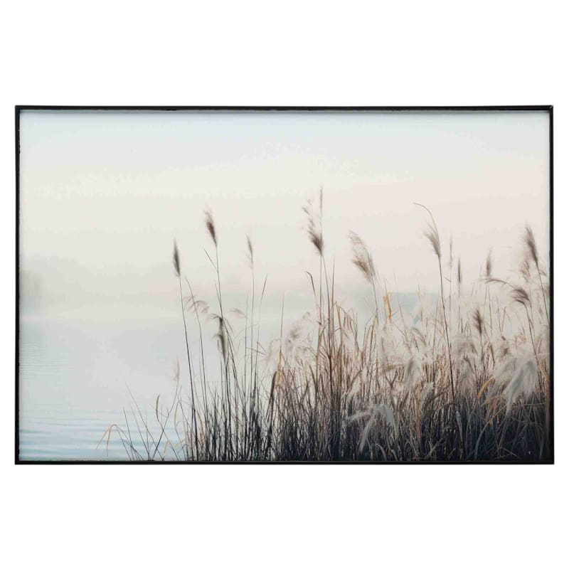 Open Road Brands Pampas Lake Framed Wall Art