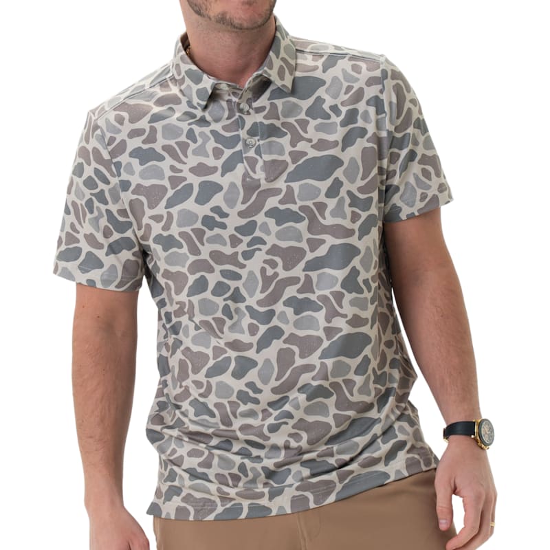 BURLEBO Performance Short-Sleeve Polo