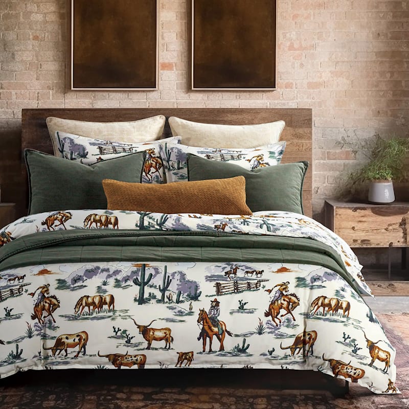 Paseo Road Ranch Life Reversible Comforter Set