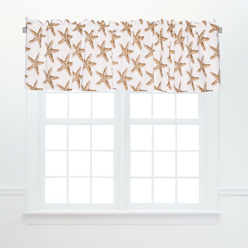 C&F Home Sandbridge Stars Valance Set