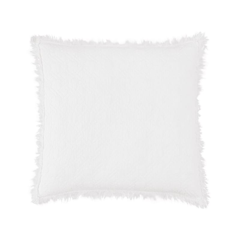 C&F Home Trellis White Euro Sham Set