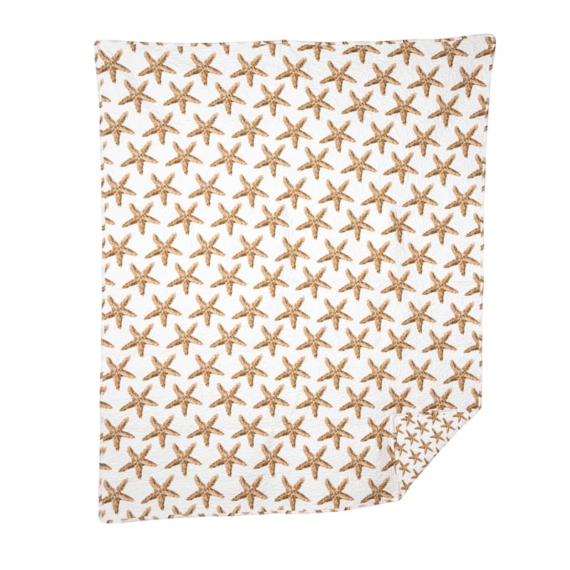 C&F Home Sand Bridge Stars Throw Blanket