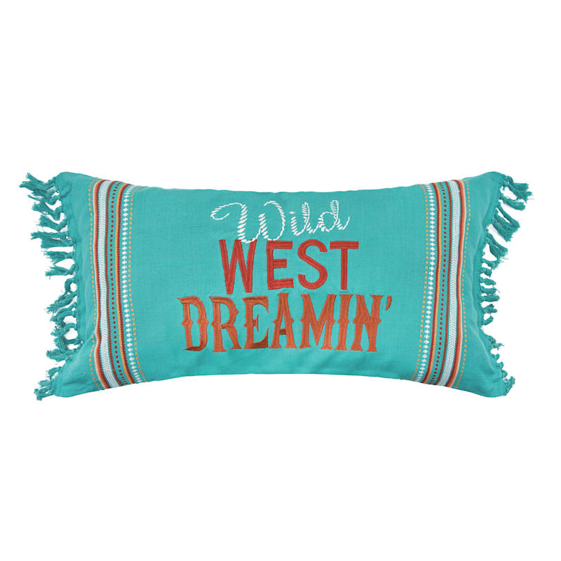 C&F Home Aqua Valley Collection Wild West Dreamin' Pillow