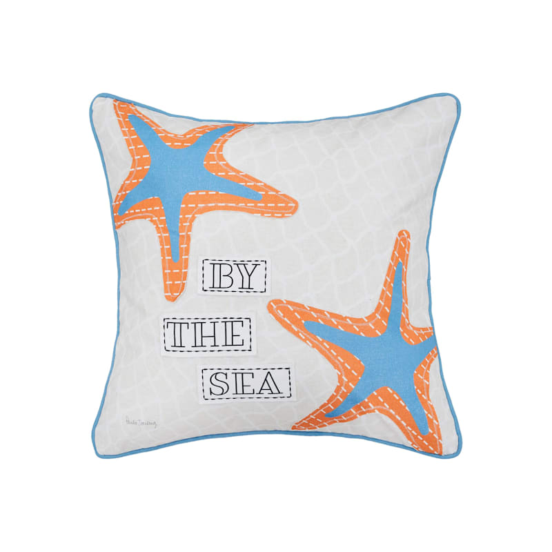C&F Home Starfish By The Sea Throw Pillow