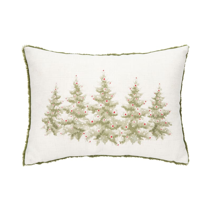 C&F Home Reef Winter Trees Decorative Pillow