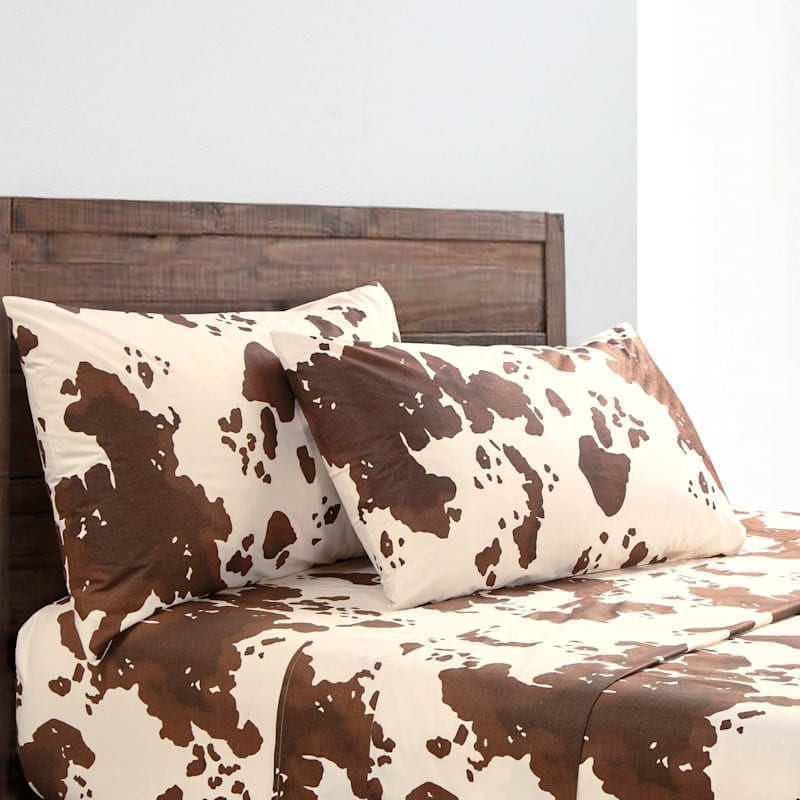 Paseo Road Elsa Cowhide Sheet Set