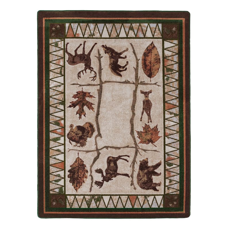 American Dakota Homeland Forest Area Rug