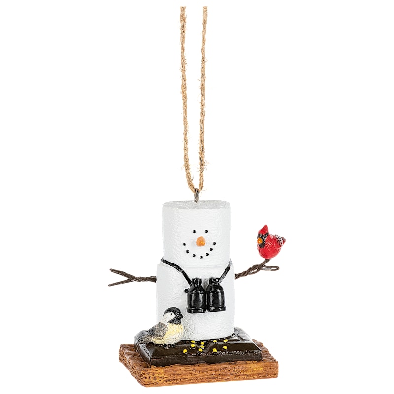 GANZ S'Mores Birdwatcher Ornament