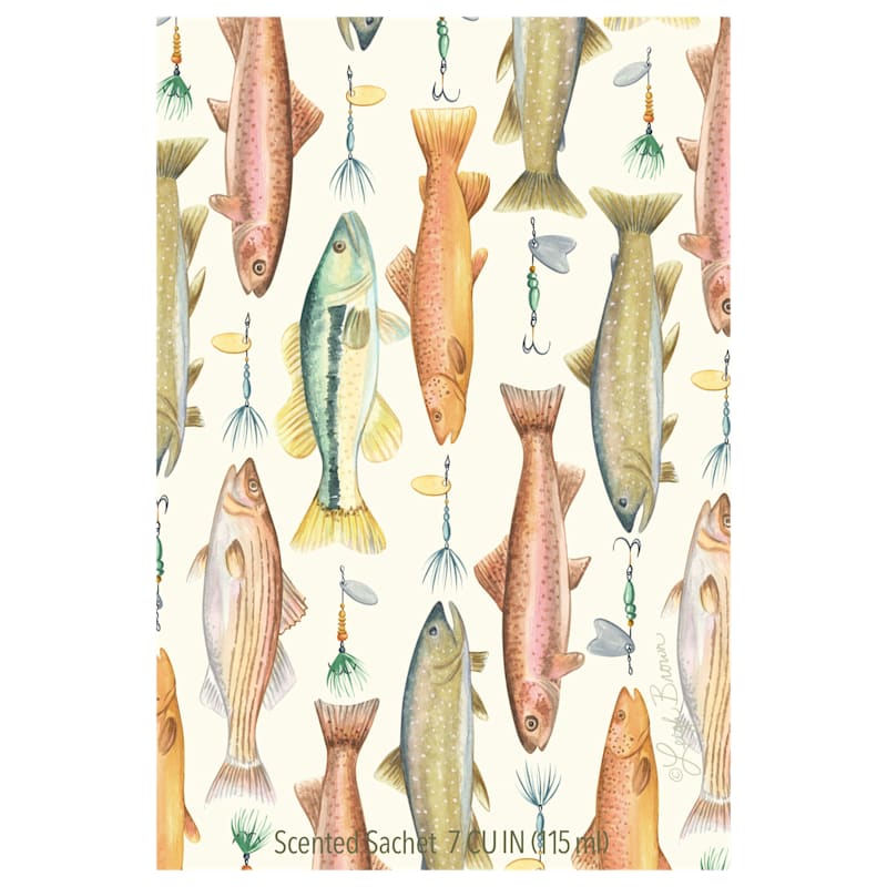 Fresh Scents Fish and Tackle Fragrance Sachet 3-Pack