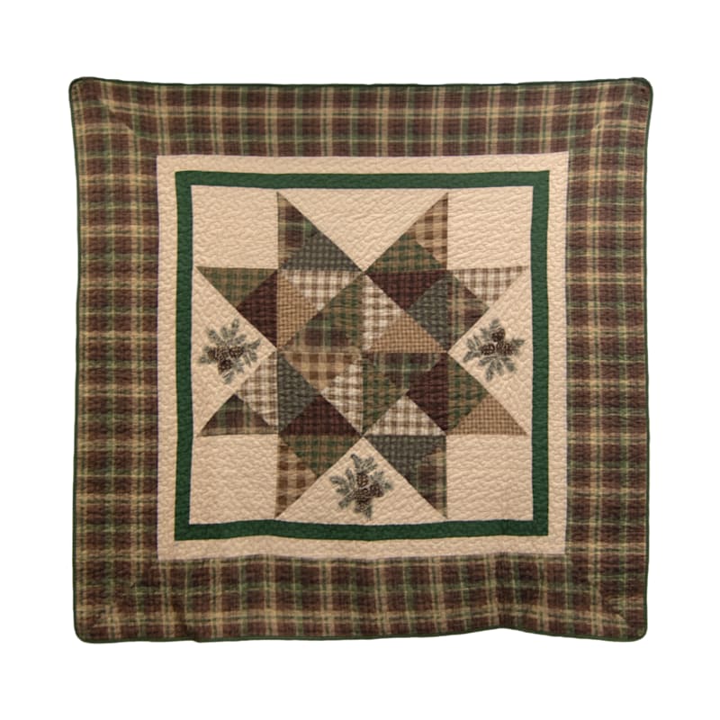 Donna Sharp Pine Star Quilted Throw Blanket
