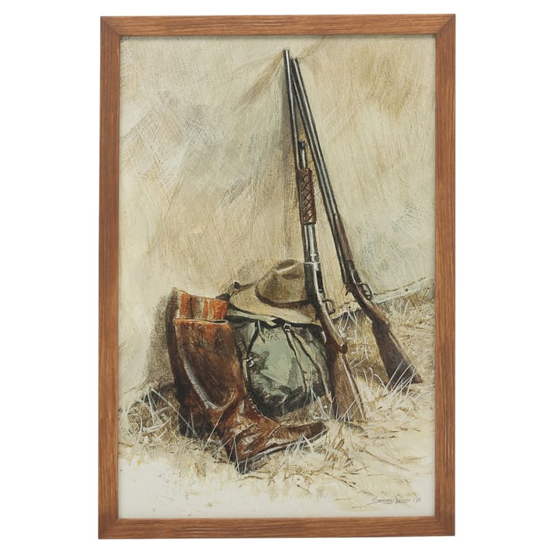 Open Road Brands Camping Still Life Framed Wall Art