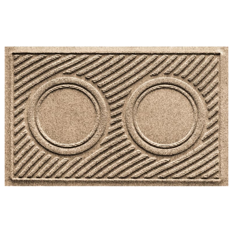 Bungalow Flooring WaterHog Pet Dog Bowl Wave Pet Feeder Mat