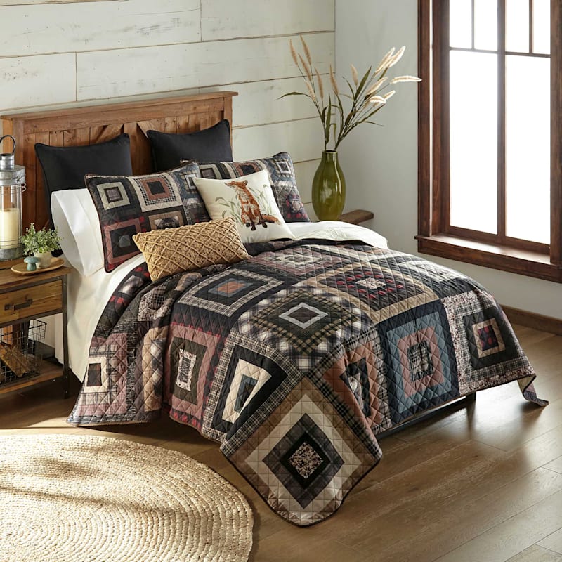Donna Sharp Lodge Square 3-Piece Quilt Set